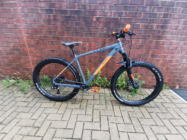 cube reaction tm pro 27.5 mountain bike 2019